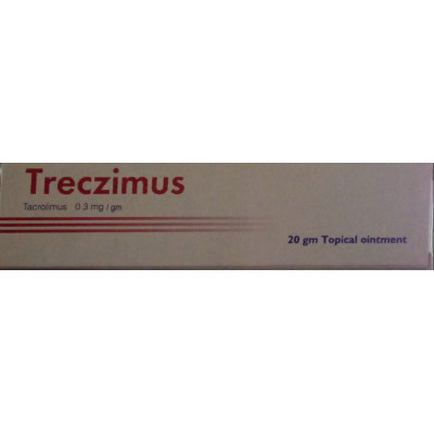 TRECZIMUS 0.03% ( TACROLIMUS ) TOPICAL OINT. 20 GM 